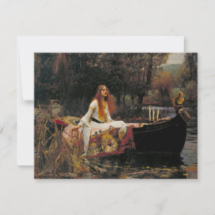 A Senhora de Shalott 1888 John William Waterhouse