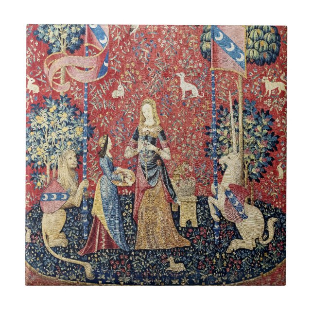 A Senhora e o Unicórnio, Cheiro (Frente)