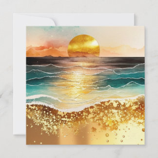 A Série Praia Aquarela Design 3