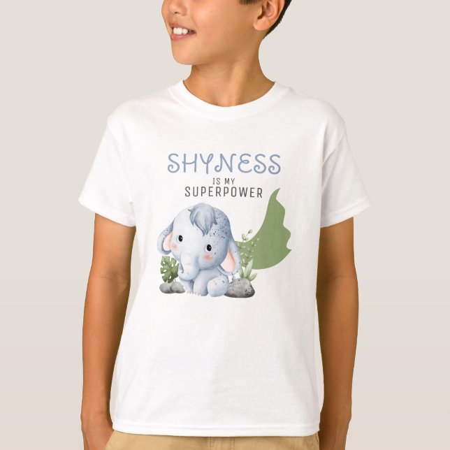 A Shyness É A Minha Superpotência, Camiseta (Frente)