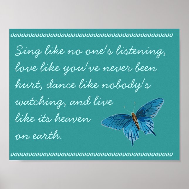 A Song Poster (Frente)