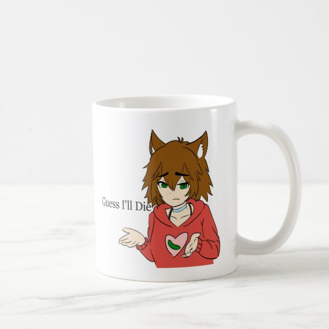 A suposição de Traa-Tan eu morrerei caneca (Direita)