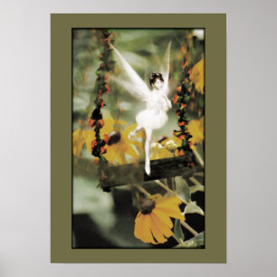 A Swing in the Garden Poster