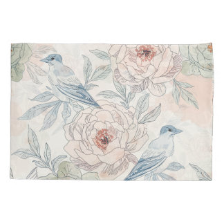 A symphony of song and petals pattern