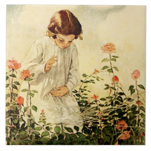A Teia de Aranha por Jessie Willcox Smith