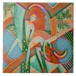 A Tempestade – Caos Abstrato em Flor
