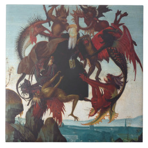A Tentação de Santo Antônio por Michelangelo
