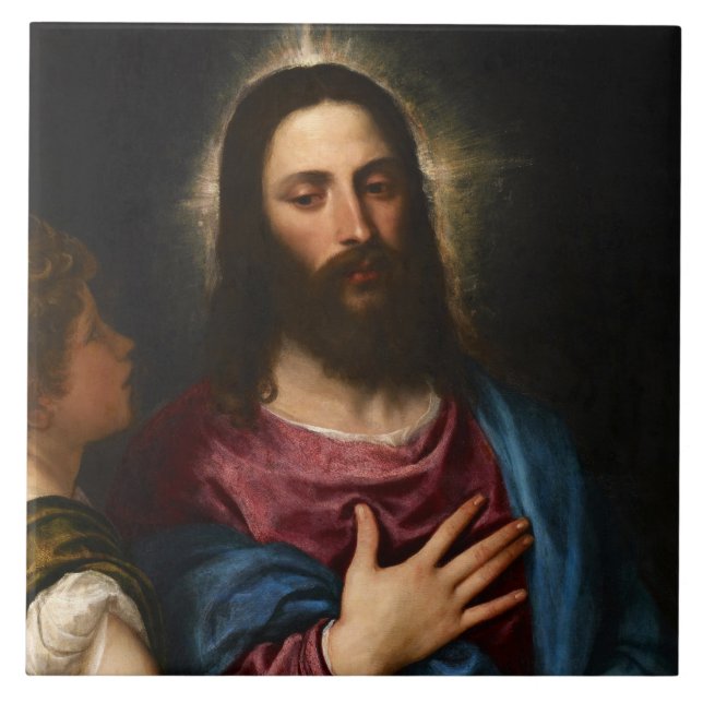 A tentação do Cristo, Ticiano (Frente)