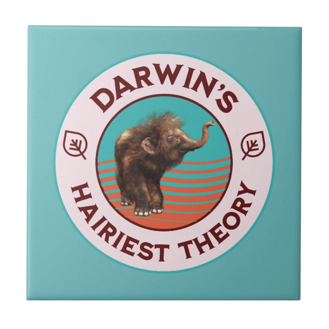 A Teoria Mais Peluda de Darwin Mamute Lanoso Fofo  (Frente)