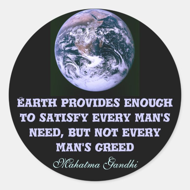 A Terra fornece adesivos (Frente)