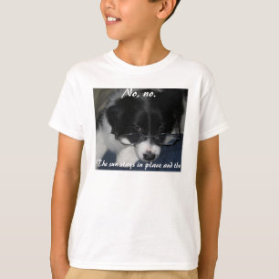 A "terra revolve em torno de MIM" camisas