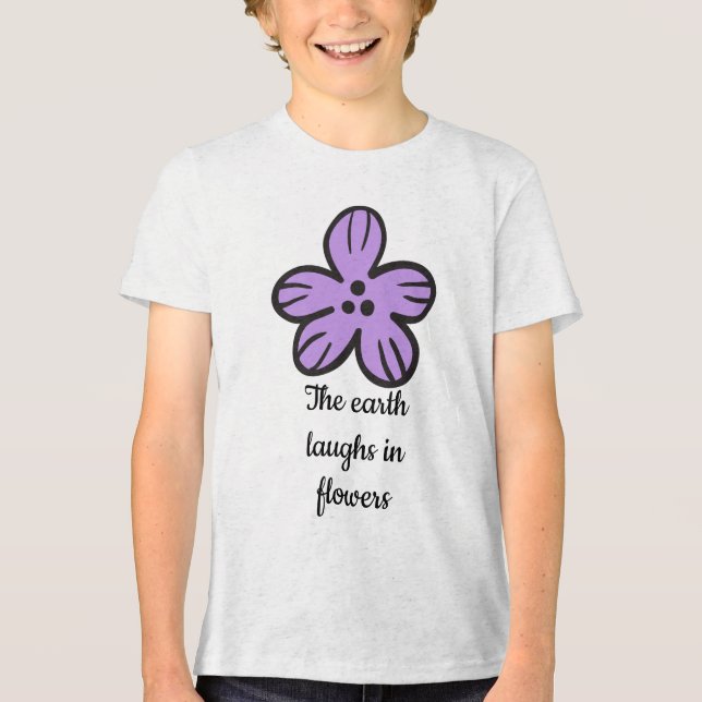 A Terra Ri em Flores - Cotação Floral Bonita (Frente)