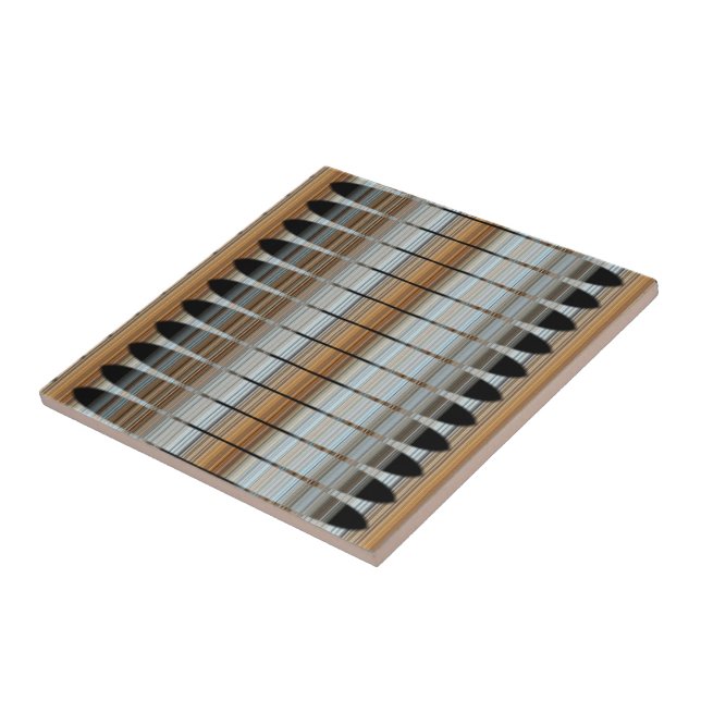 A terra tonifica o azulejo da disposição dos (Lateral)