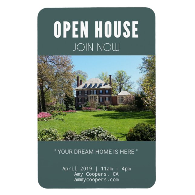 A tocha da Liberty pisca (3" x ímã de 4") (Vertical)