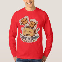 A Torradeira Feliz | Camiseta Adesiva Café da Manh
