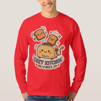 A Torradeira Feliz | Camiseta Adesiva Café da Manh