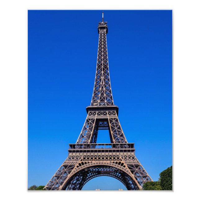 A Torre Eiffel, Paris - Impressão de Fotografias (Frente)