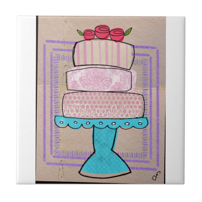 A Torre Pastel Padrão (Frente)