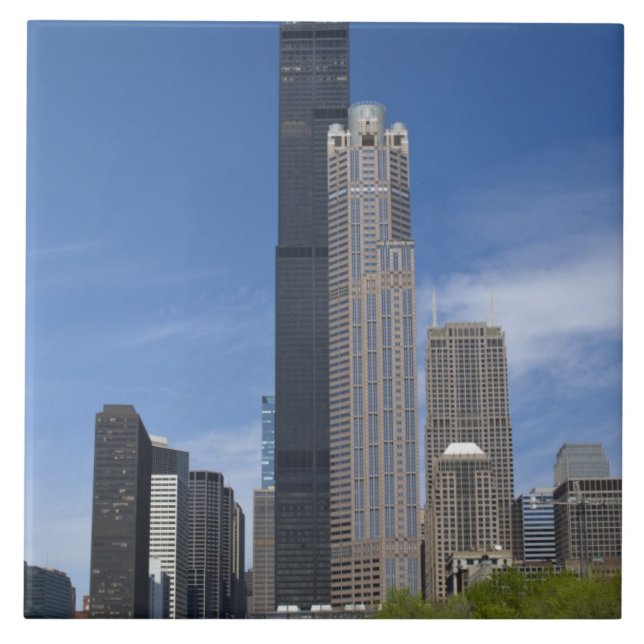 A Torre Willis (anteriormente a Torre Sears) se ap (Frente)