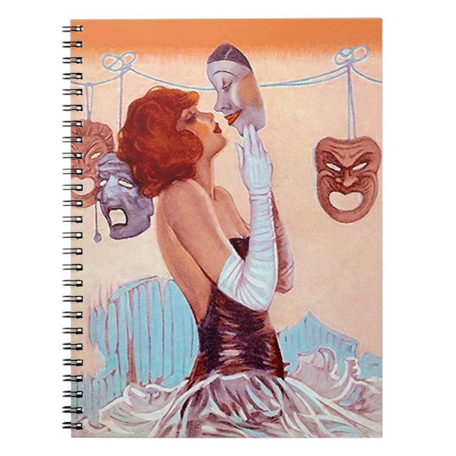 A tragédia da comédia do Diário do caderno mascara (Frente)