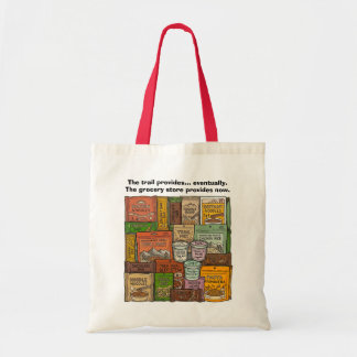 A trilha fornece... Bolsa Tote Divertida
