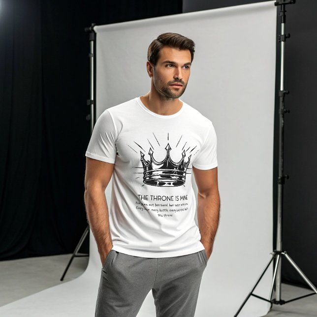 A Trona É A Minha Camisa Da Coroa | Savage Alpha (Criador carregado)