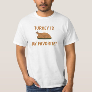 A Turquia É Minha Camisa De Ação De Graças Favorit
