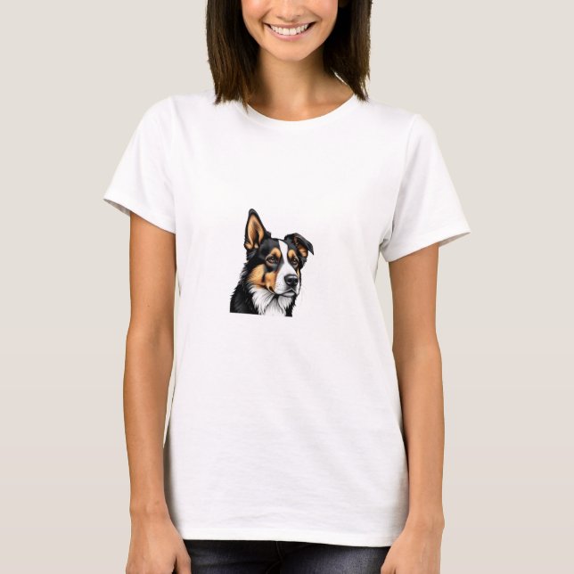 A última camiseta do cachorro do Lover (Frente)