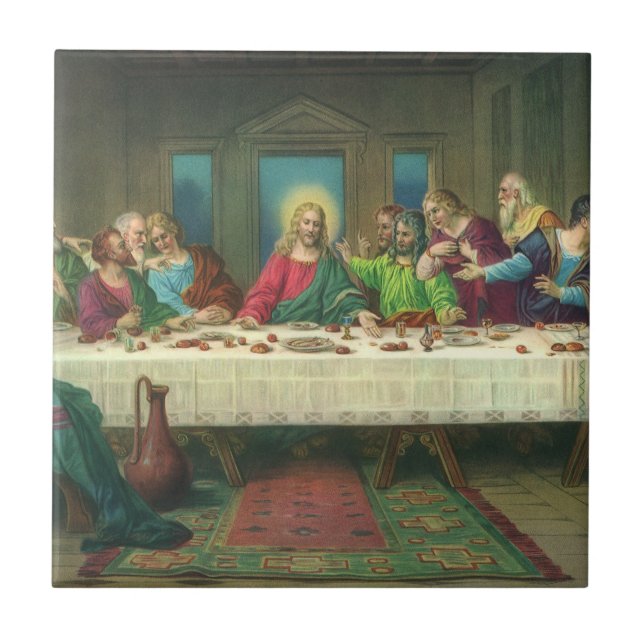 A Última Ceia Originalmente por Leonardo da Vinci (Frente)