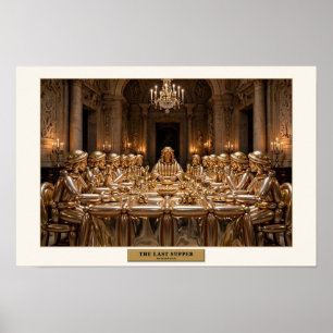 A Última Ceia — Poster de Escultura de Balão