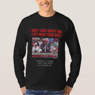 A única camisa da verdade de Trump - manga longa