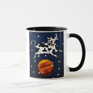A vaca aponta mais alto, caneca
