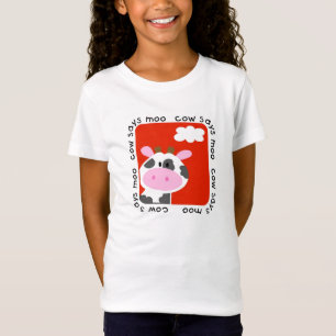 A vaca diz o camiseta e os presentes do MOO
