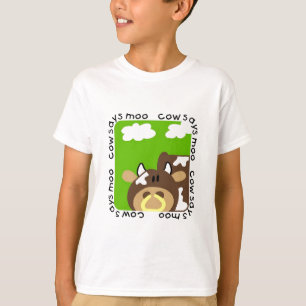 A vaca diz o camiseta e os presentes do MOO