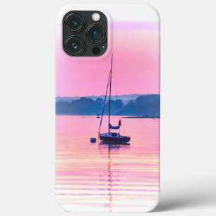 A vela flutuando no início da manhã. Case-Mat