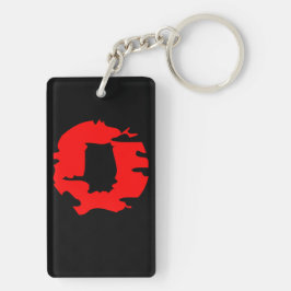 A Verdade Estava Vazia" Chaveiro mínima