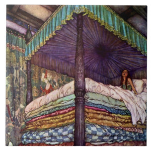 “A Verdadeira Princesa” por Edmund Dulac