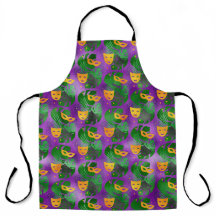 A VERDE SAI DOURADAS MÁSCARAS MARDI GRAS