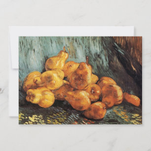 A vida com o Quince Pears de Vincent van Gogh
