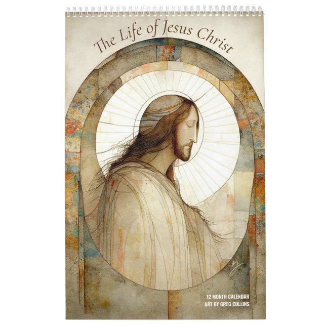 A vida do calendário do Cristo de Jesus (Capa)