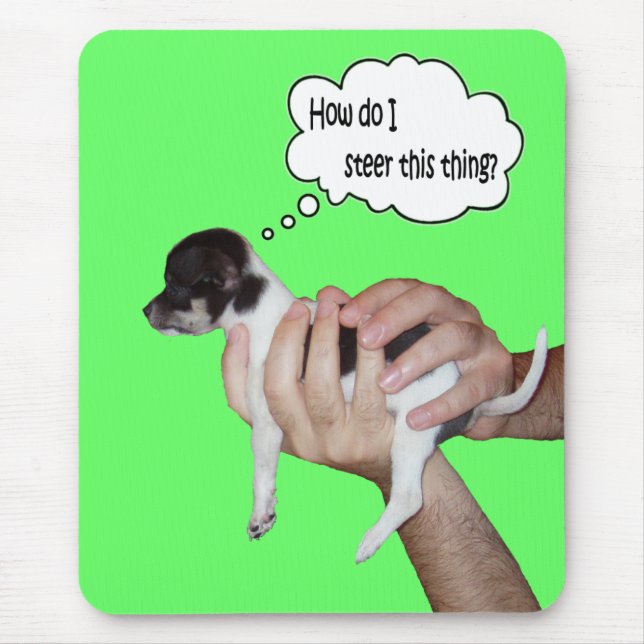 A vida do cão de A (pouco) -- mousepad (Frente)
