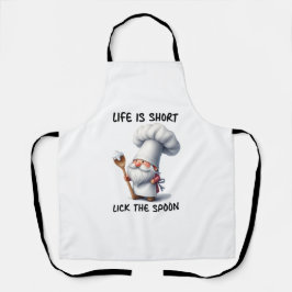 A Vida Do Chef Gnomo É Curta Lick A Colher