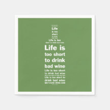 A vida é 2 guardanapos curtos 3