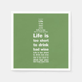 A vida é 2 guardanapos curtos 3