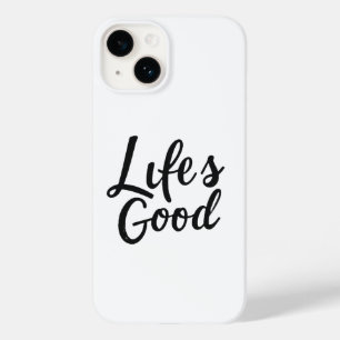 A vida é boa Capa de telefone