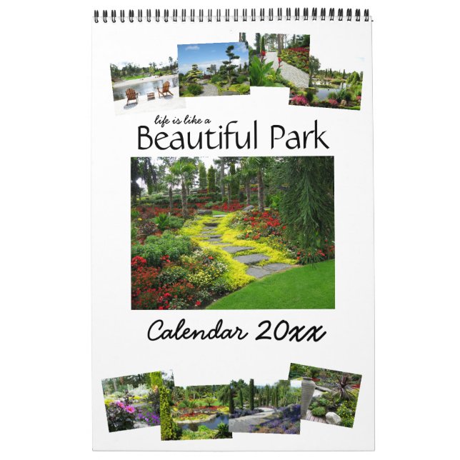 A vida é como um calendário bonito do parque 20XX (Capa)