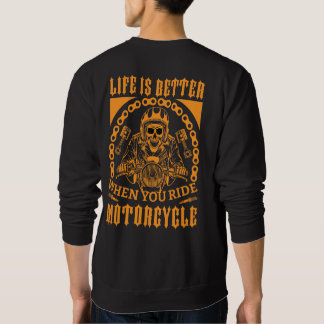 A Vida É Melhor – Camiseta de Motoqueira