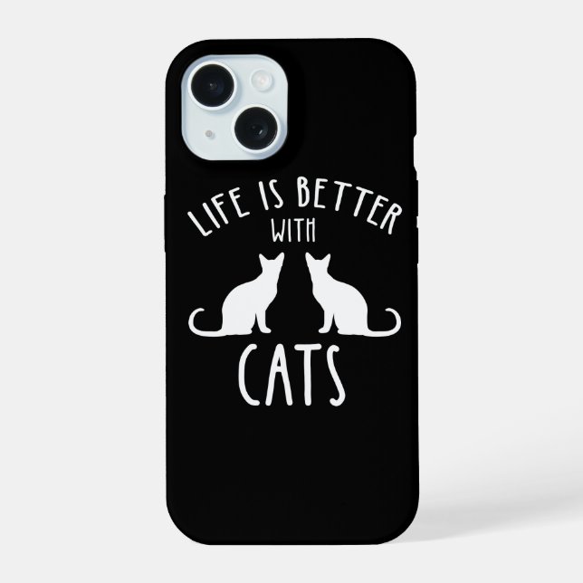 A Vida é Melhor Com Gatos (Verso)