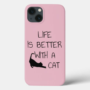 A Vida É Melhor Com Um Gato - Amantes De Gato