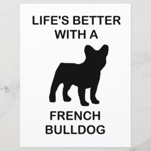 a vida é melhor com um papel de scrapbook de bulld